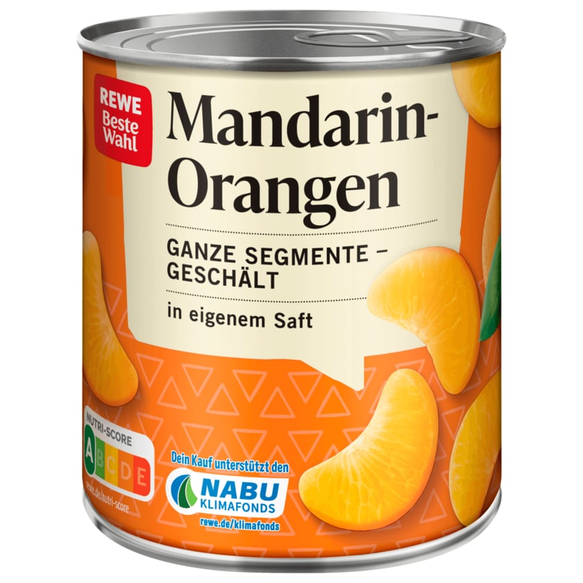 REWE Mandarinen Orangen im eigenen Saft 300g